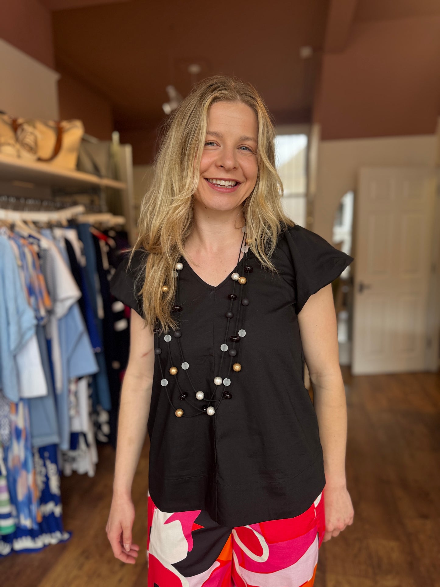 Dress is More Black Top