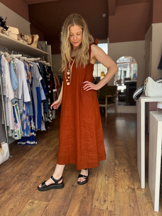 Bali Tie Bombay Dress