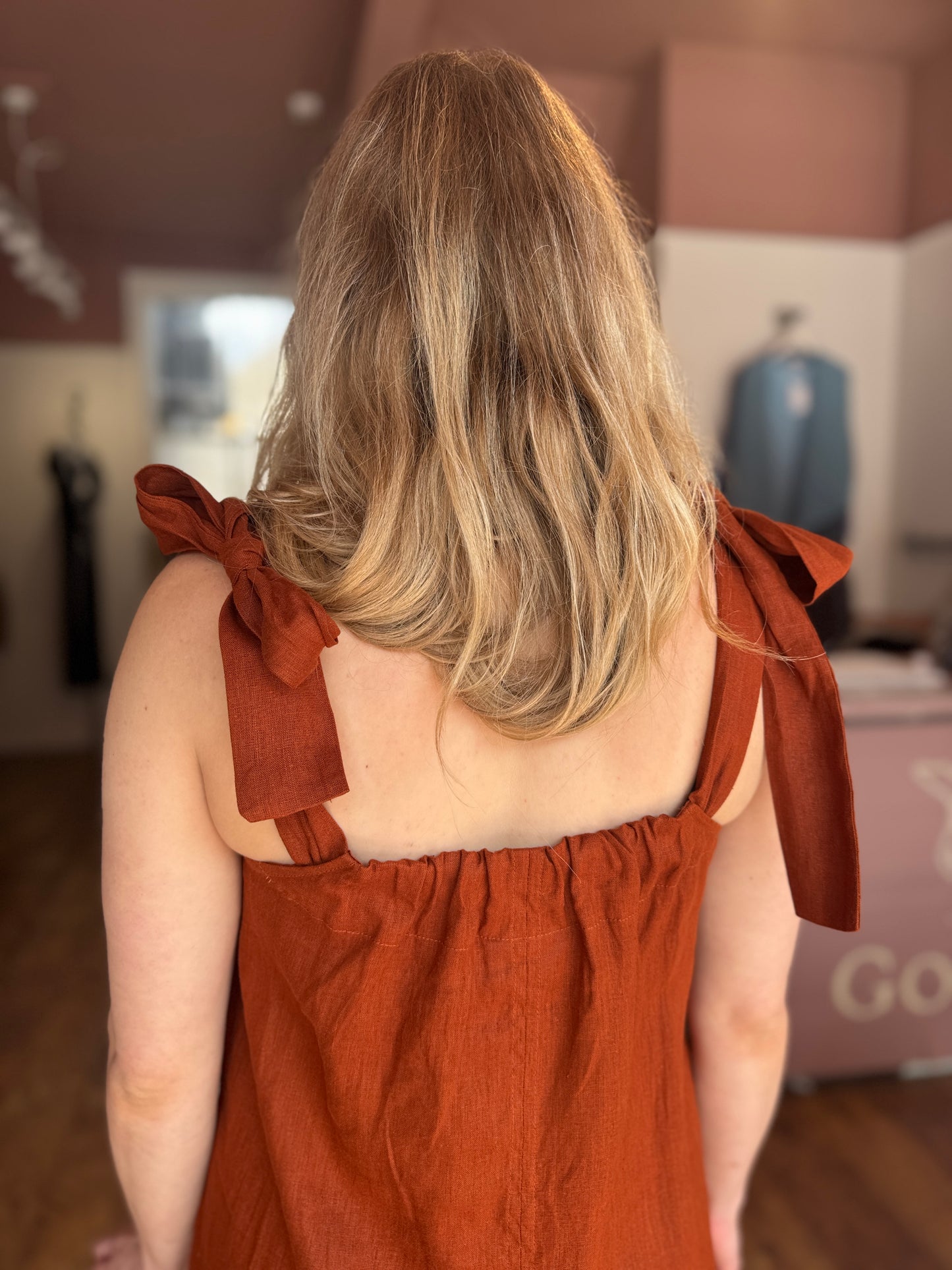Bali Tie Bombay Dress