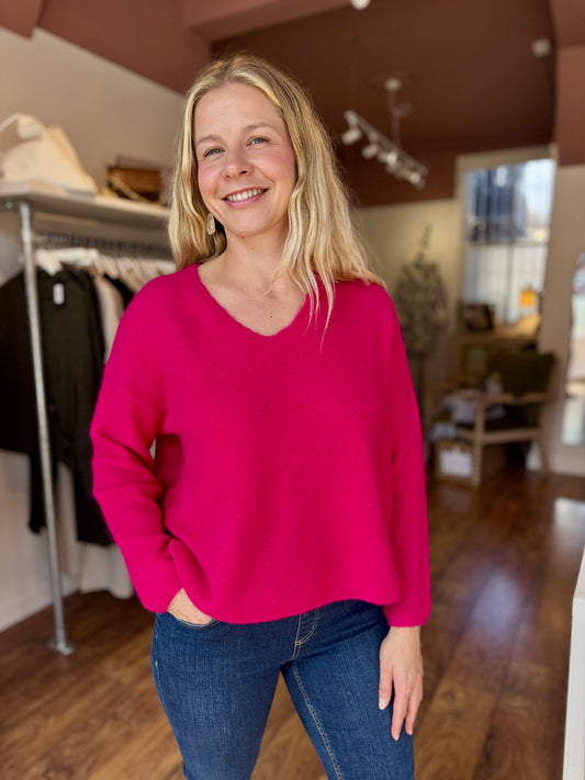 Sweater Ultra Pink Half Sweater