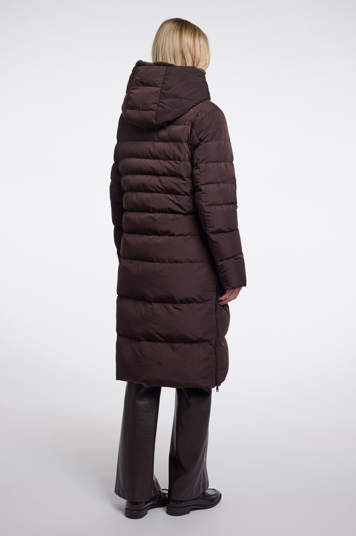 KeilaFur Leopard Brown Coat