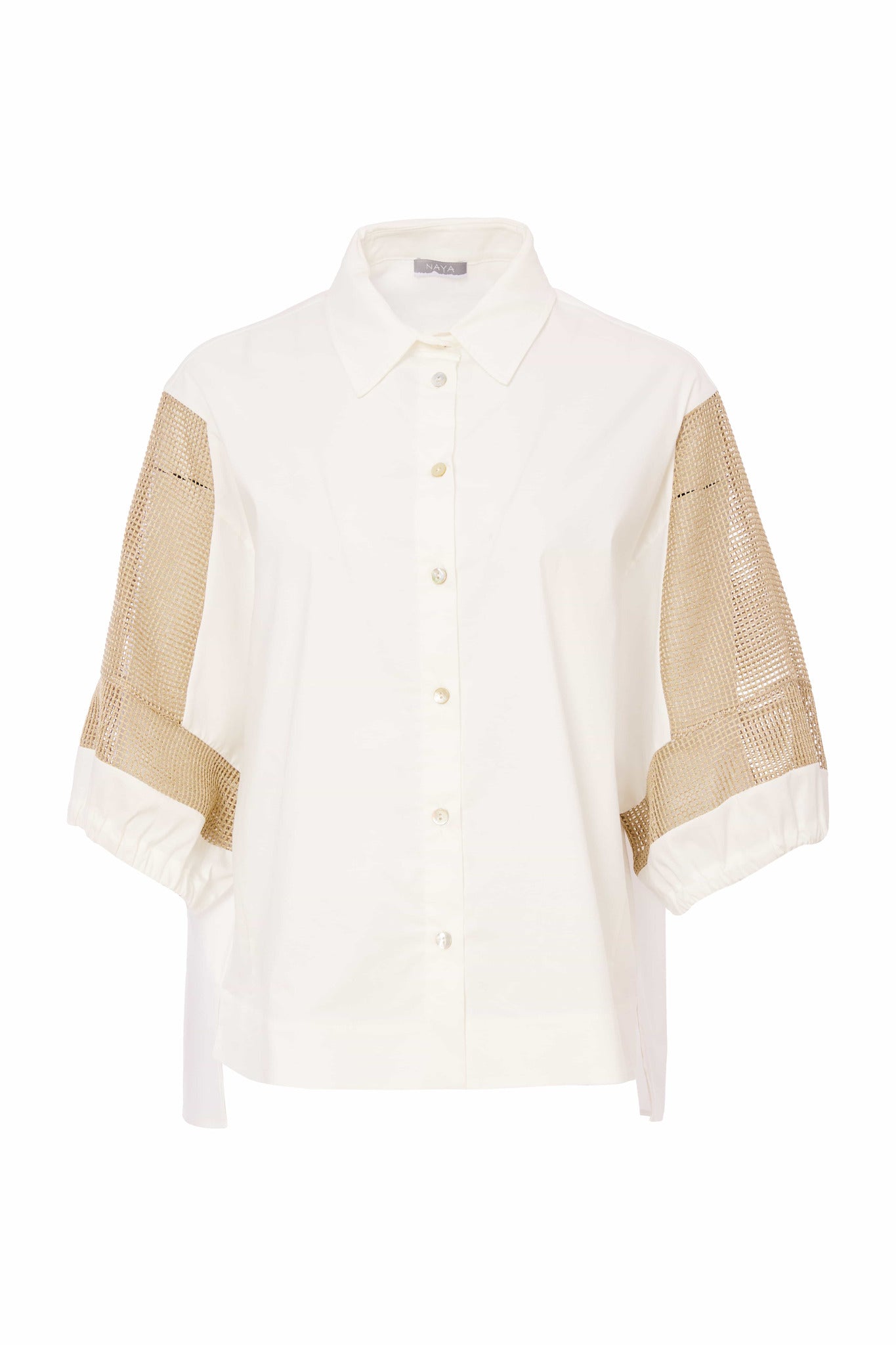 Cream Fudge Cotton Shirt 179