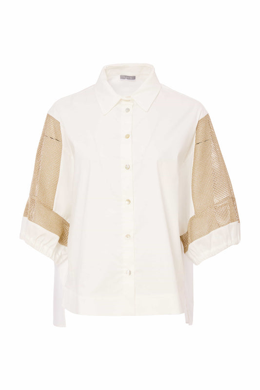 Cream Fudge Cotton Shirt 179