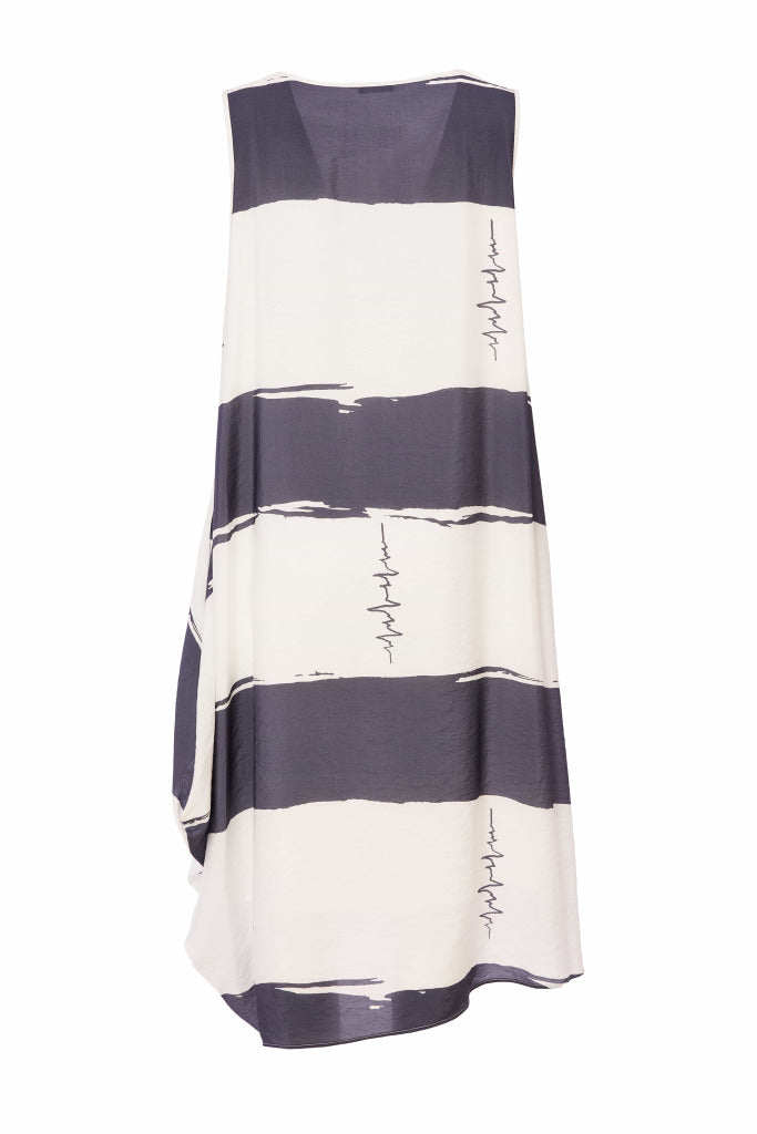 Anthracite White Dress 333