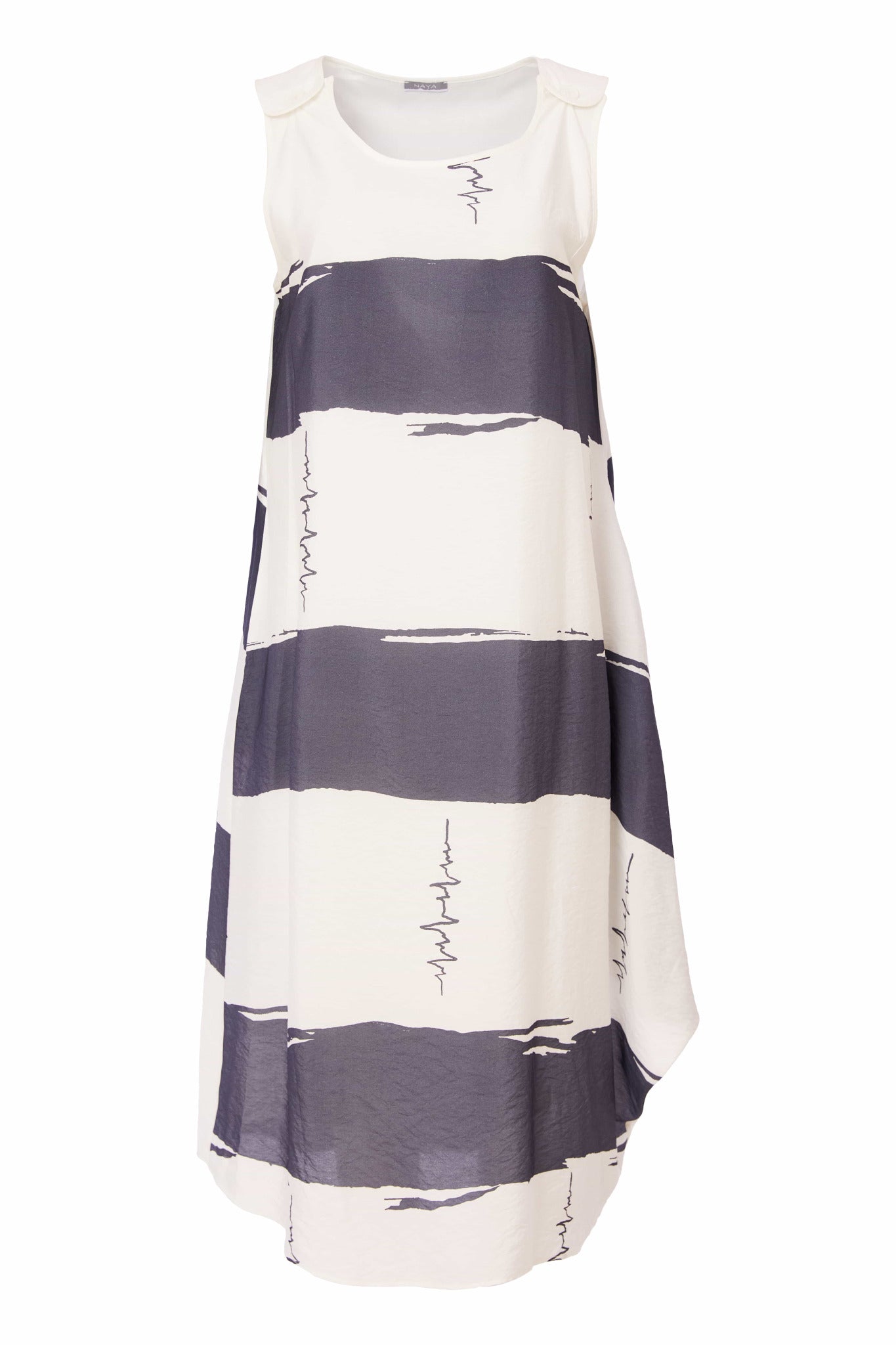 Anthracite White Dress 333