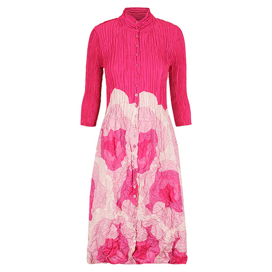 Pink Rose Nehru Dress