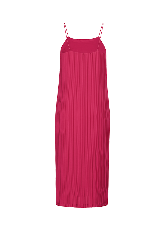 Pleated Pink Dress